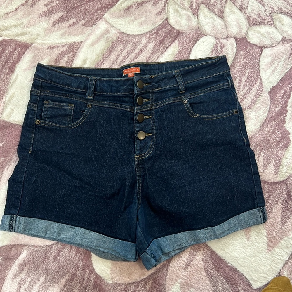 Modcloth Karaoke Songstress High Waisted Shorts - Picture 4 of 10